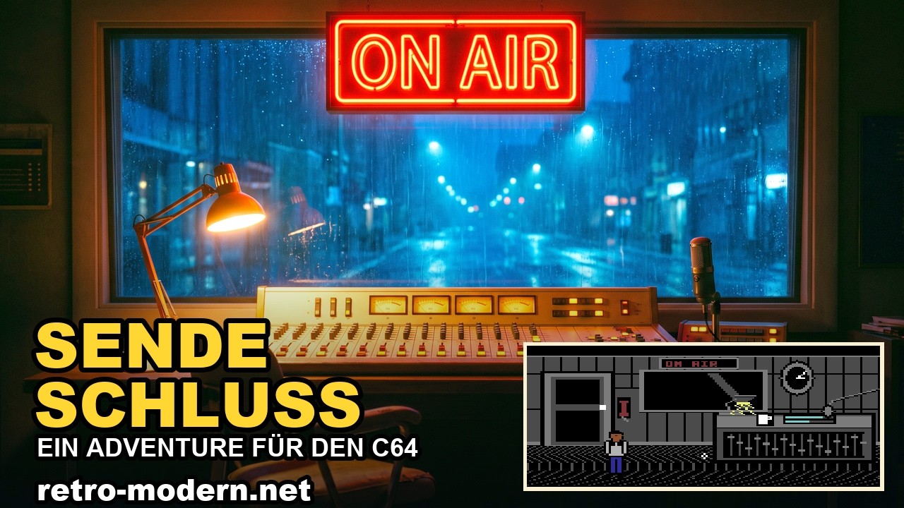 Vorschaubild zum Trailer des C64-Adventures SENDESCHLUSS