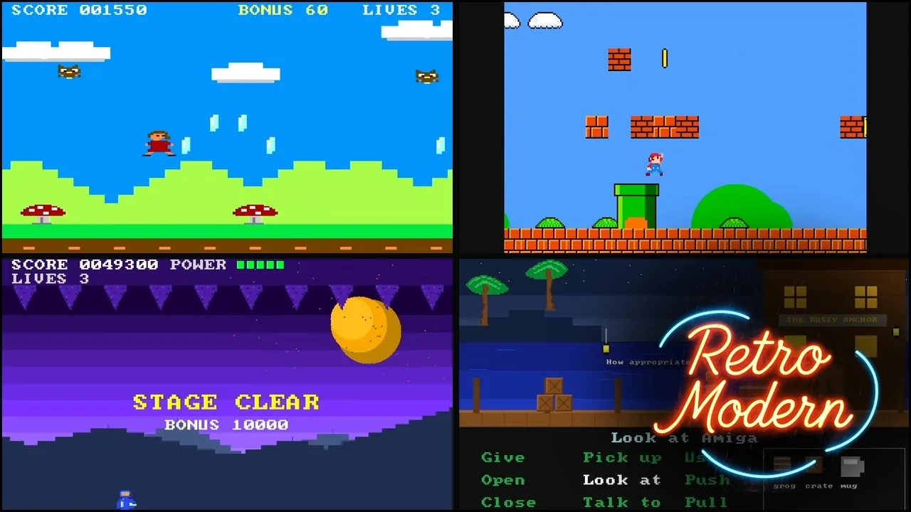 PIXEL LEGENDS mit C64, NES und Amiga
