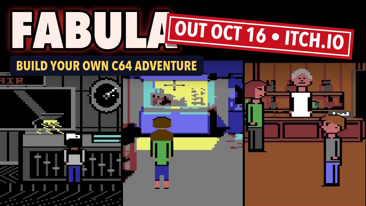 Szene aus dem Release-Trailer von FABULA C64