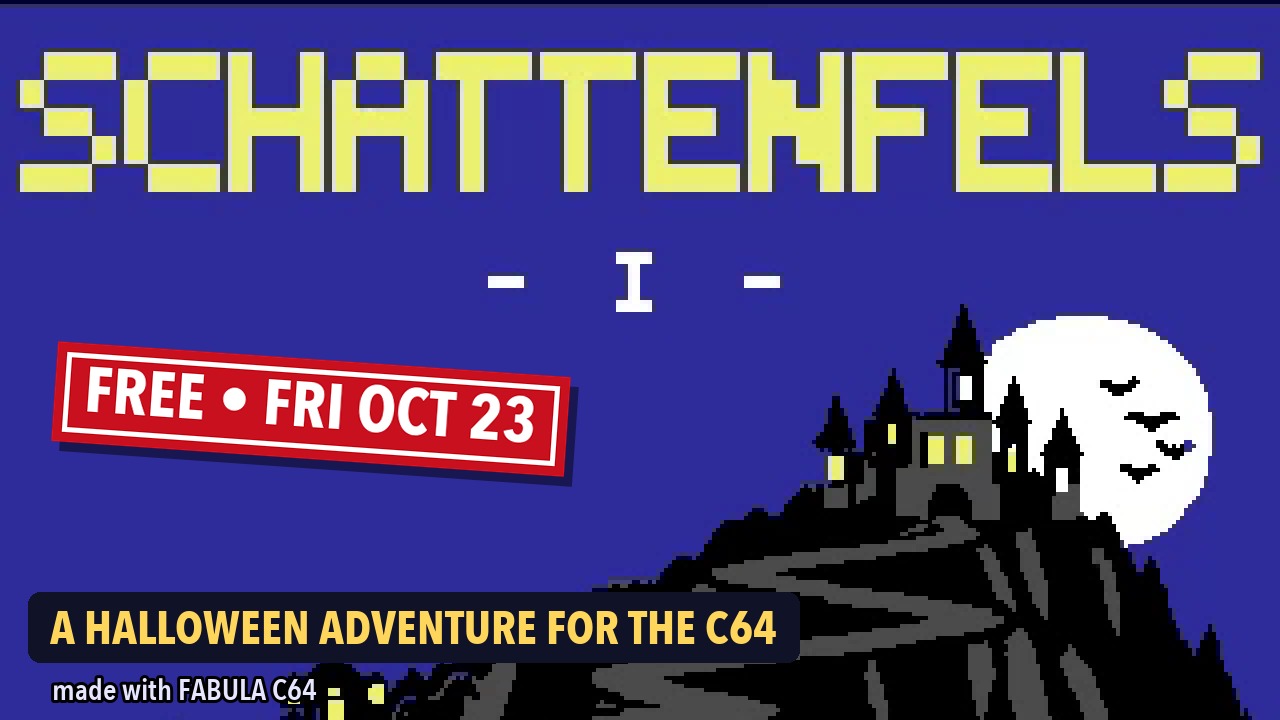 Das Hires-Titelbild von SCHATTENFELS mit dem Stempel FREE FRI OCT 23
