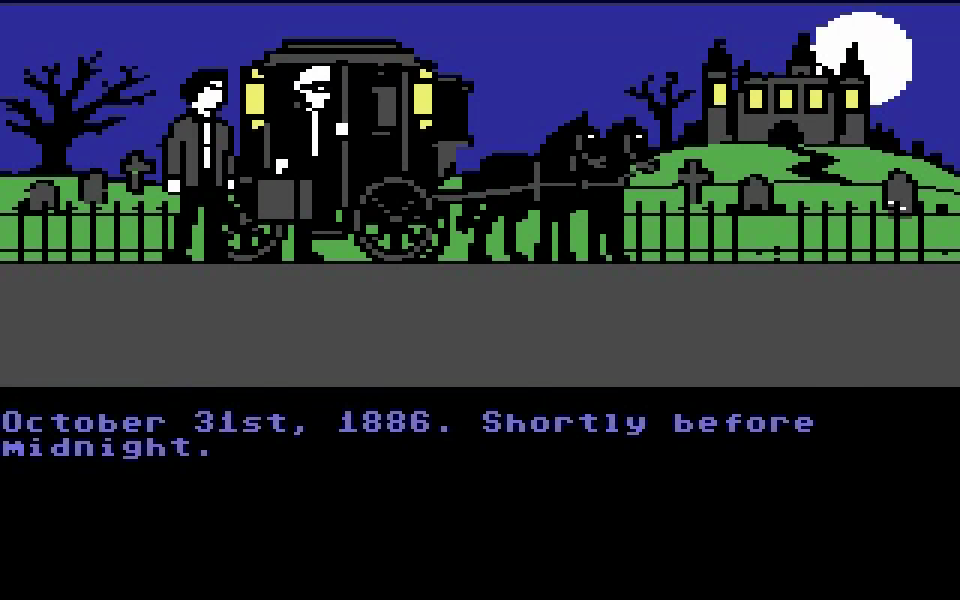 The prologue: the mail coach goes no further.